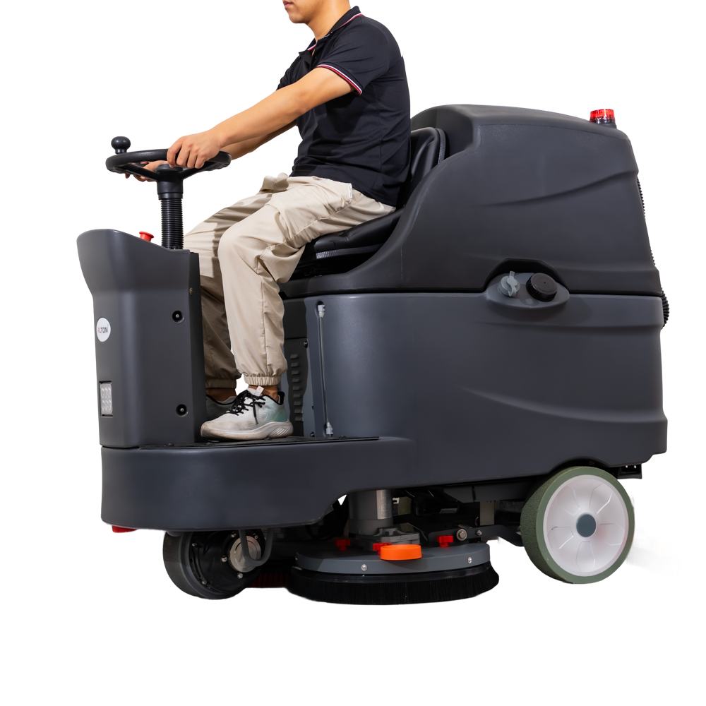 Alton A-11R Industrial Ride-on Floor Scrubber | Commercial Floor Sweeper