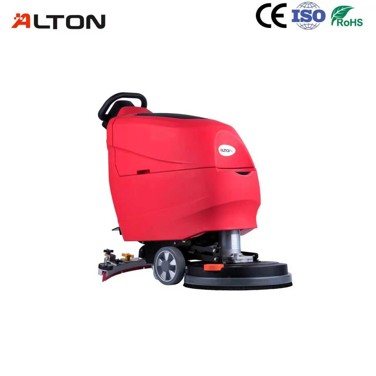 Alton A-4B Compact Walk-behind Floor Scrubber | Heavy-Duty Cleaning Machine