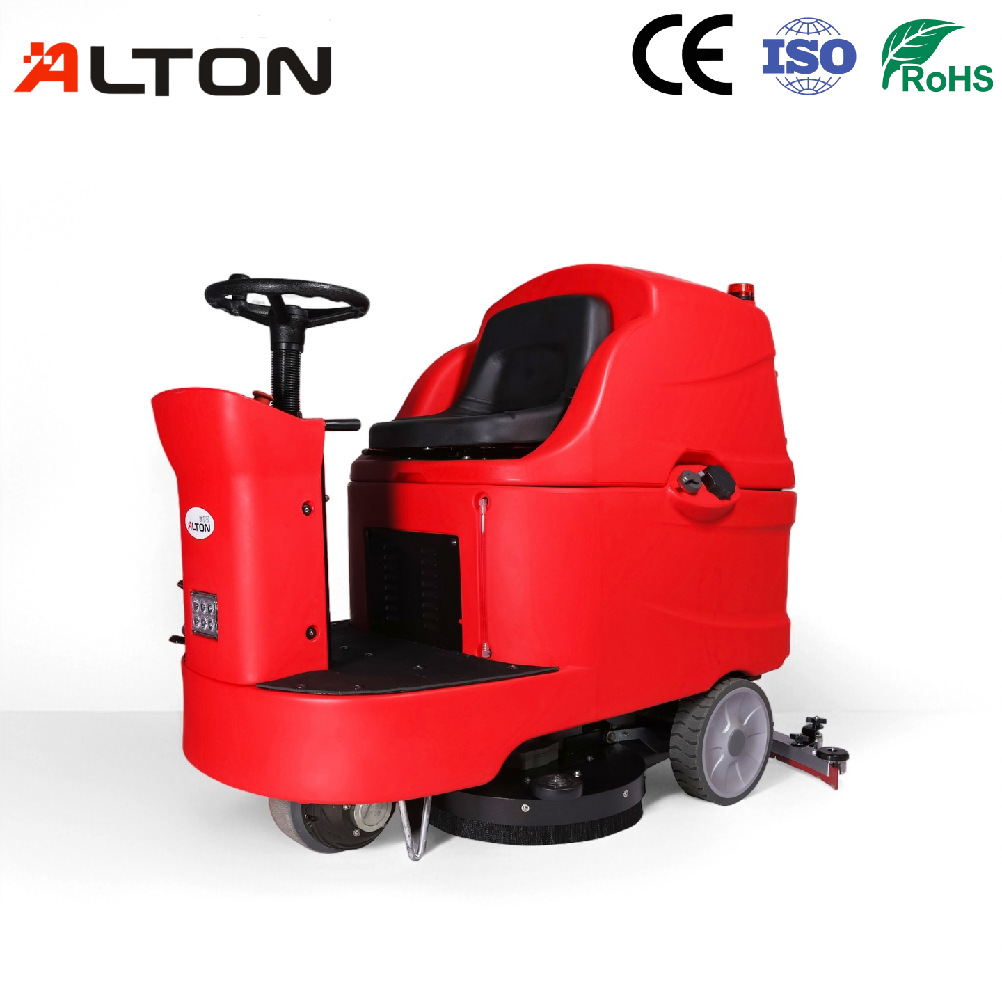 Alton A-11R Industrial Ride-on Floor Scrubber | Commercial Floor Sweeper