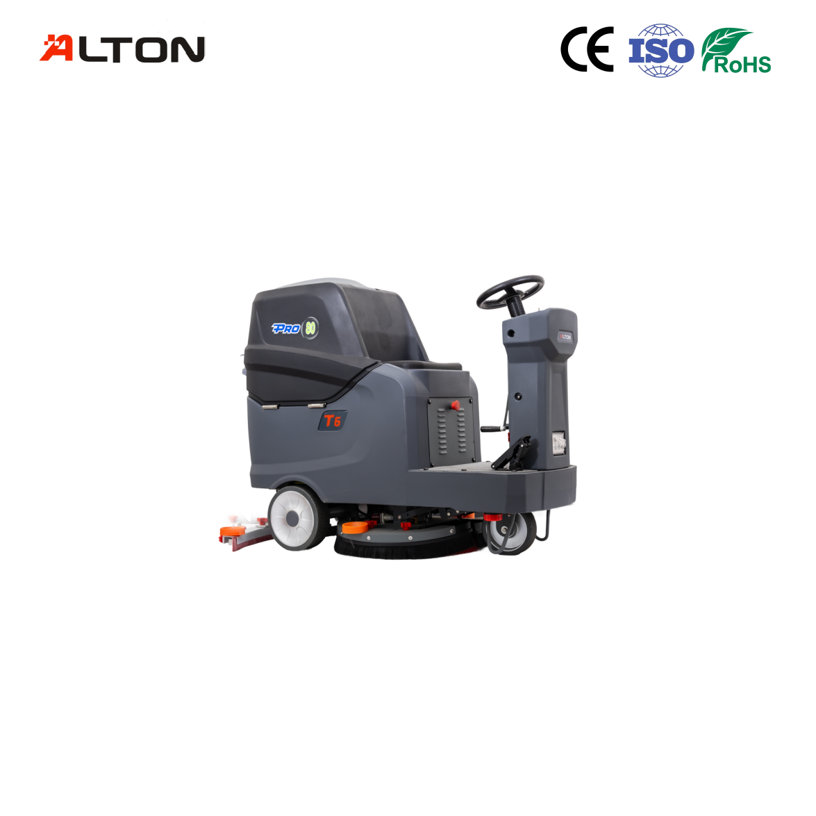 Alton T6R Ride-on Floor Scrubber