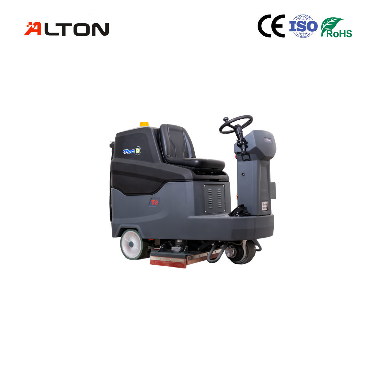 Alton T8R Ride-on Floor Scrubber