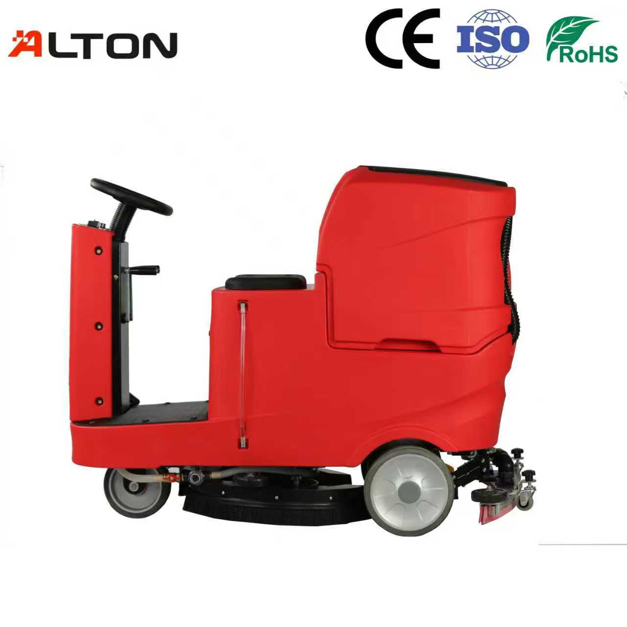 Alton A-7R Ride-on Floor Scrubber  Industrial Professional Cleaning Equipment