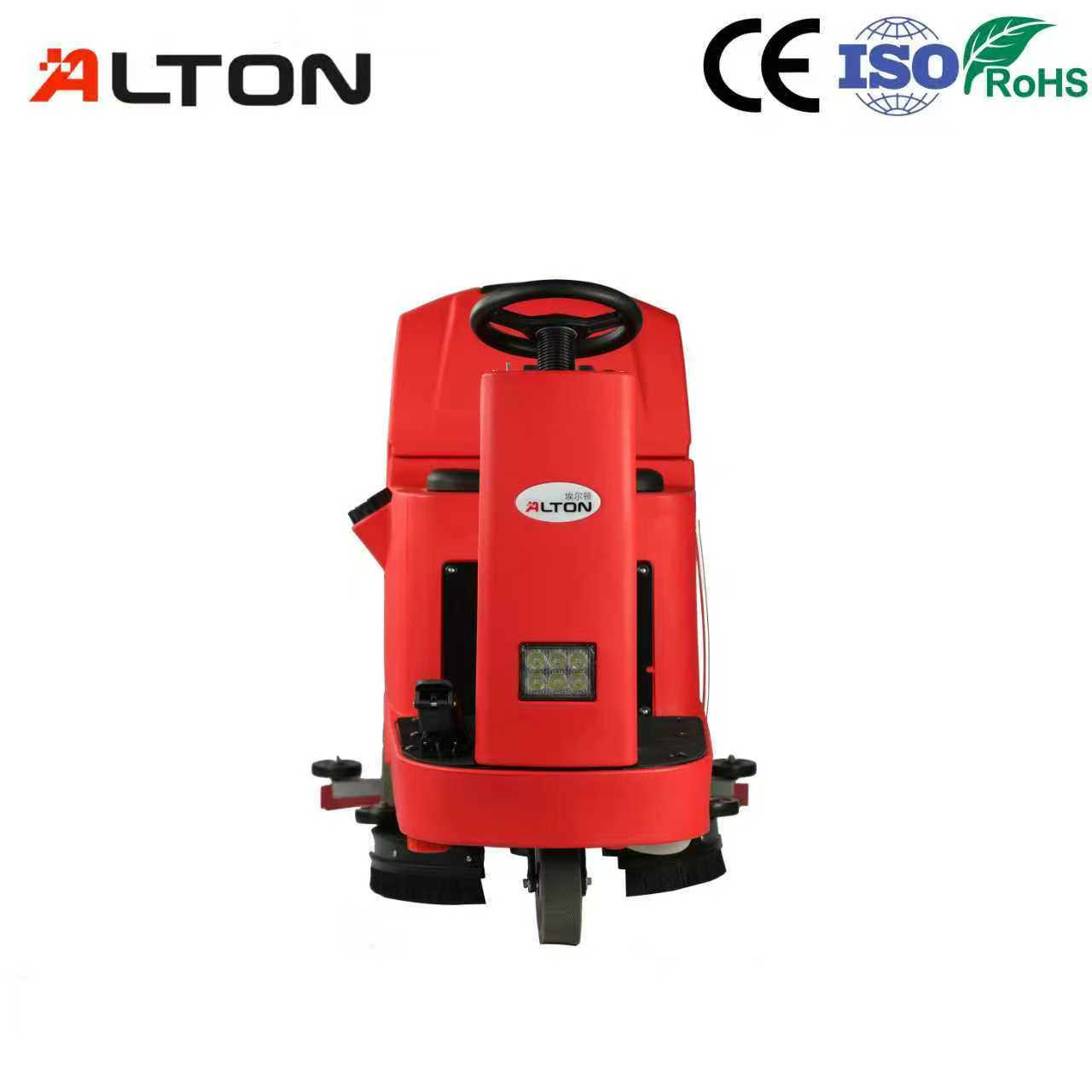 Alton A-7R Ride-on Floor Scrubber  Industrial Professional Cleaning Equipment