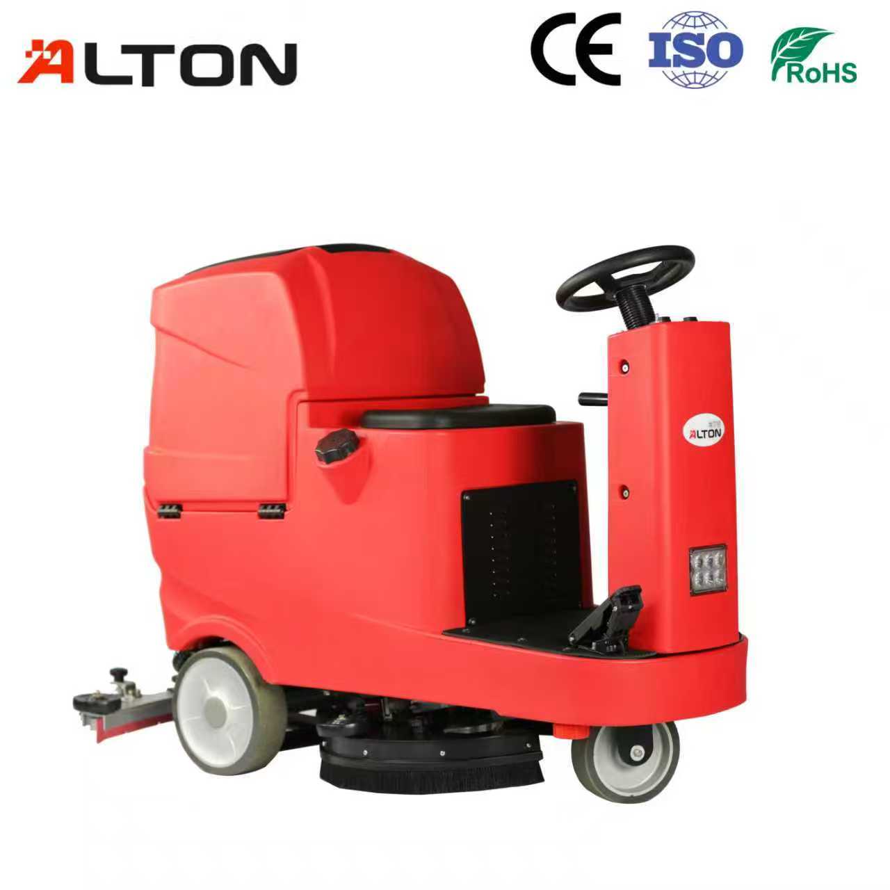 Alton A-7R Ride-on Floor Scrubber  Industrial Professional Cleaning Equipment