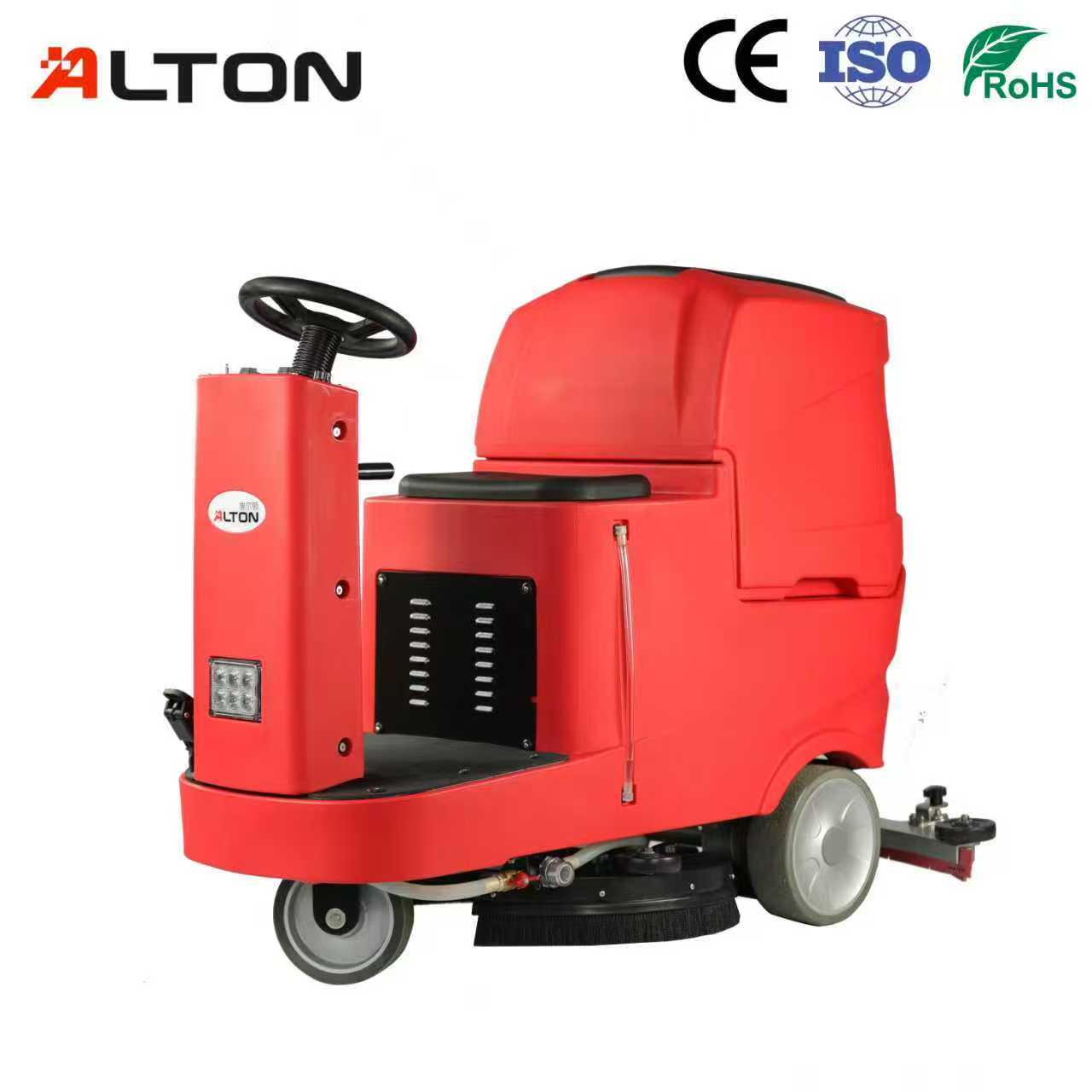 Alton A-7R Ride-on Floor Scrubber  Industrial Professional Cleaning Equipment