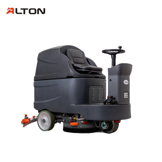 Alton A-11R Industrial Ride-on Floor Scrubber - Heavy-Duty Warehouse Cleaning