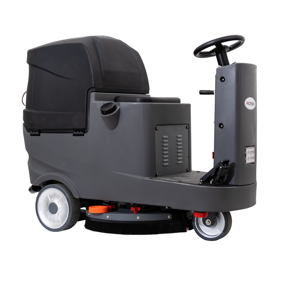 Alton A-7R Ride-on Floor Scrubber  Industrial Professional Cleaning Equipment