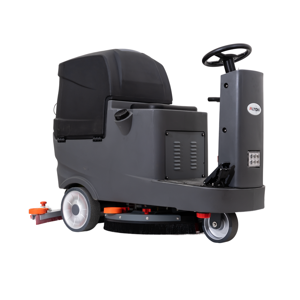 Alton A-7R Ride-on Floor Scrubber  Industrial Professional Cleaning Equipment