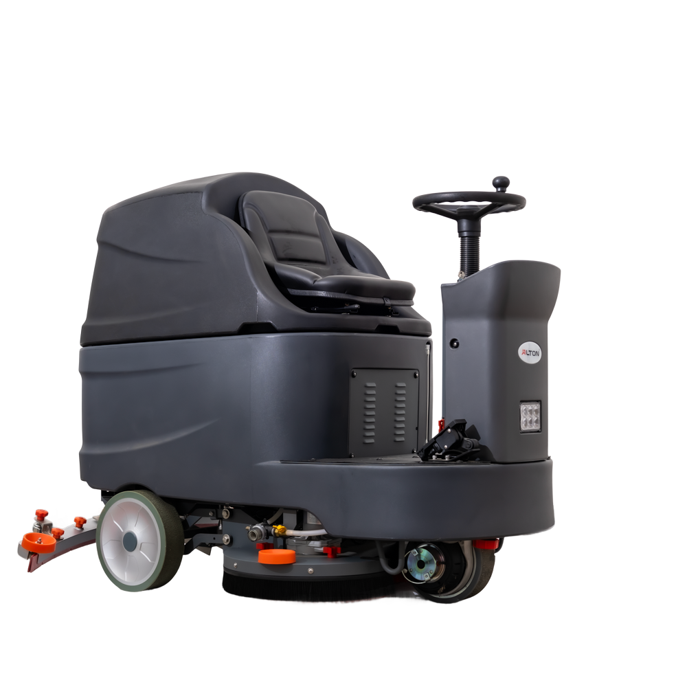 Alton A-11R Industrial Ride-on Floor Scrubber | Commercial Floor Sweeper