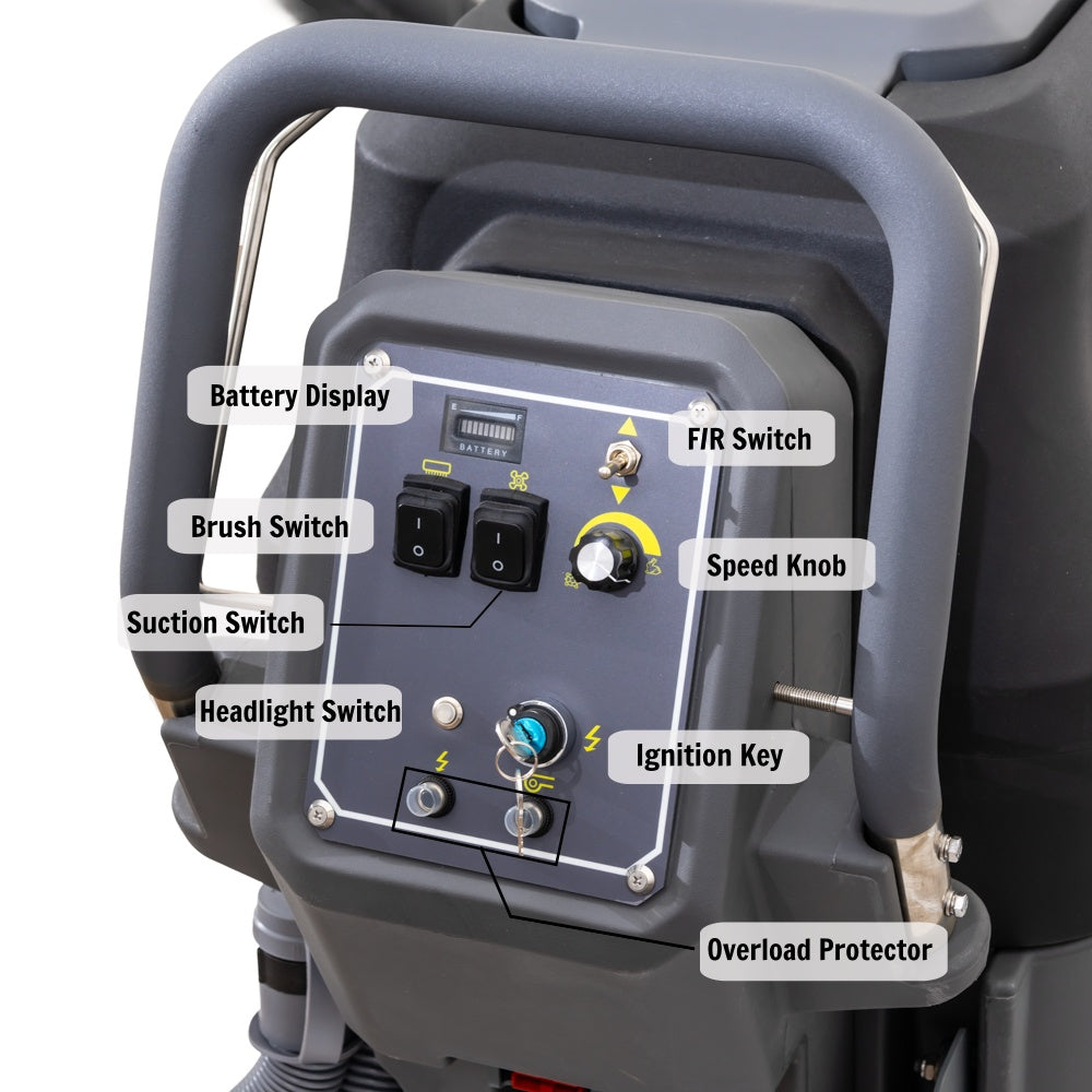 Alton T5BT Walk-behind Floor Scrubber